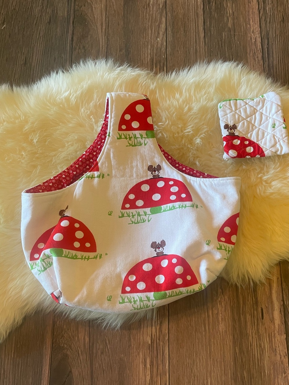 Handmade Japanese knot bag & zipper pouch
